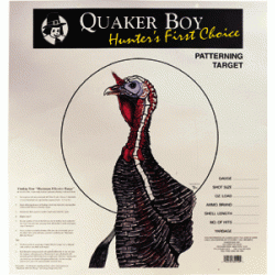 QUAKER BOY PAPER TARGET TURKEY