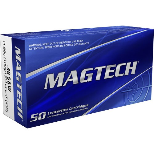 MAGTECH 40 SW 180GR FMJ-FP