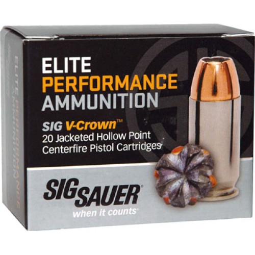 SIG 380 ACP 90GR ELITE V-CROWN