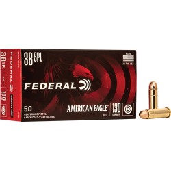 FEDERAL AE 38 SPECIAL 130GR