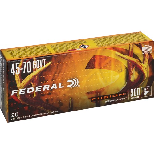 FEDERAL FUSION 45-70 GOV 300GR