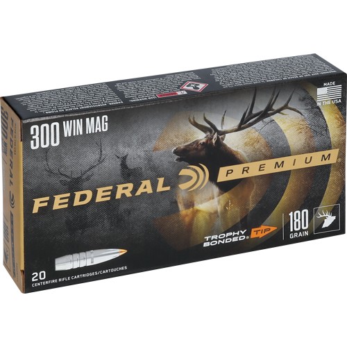 FEDERAL 300 WIN MAG 180GR