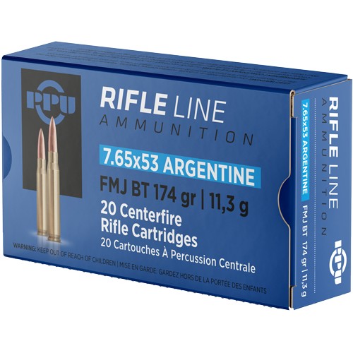 PPU 7.65X53 ARGENTINE MAUSER