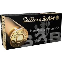 S&B 45 ACP 230GR FMJ-RN