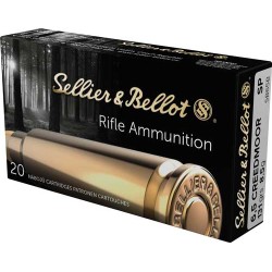 S&B 6.5 CM 140GR FMJ