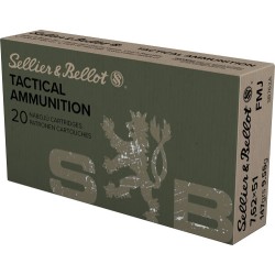 S&B 7.62X51 147GR FMJ