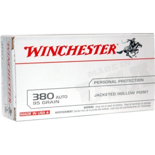 WINCHESTER USA 380 ACP 95GR