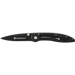 S&W KNIFE BLACK BLADE 3" BLADE